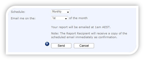 report scheduler